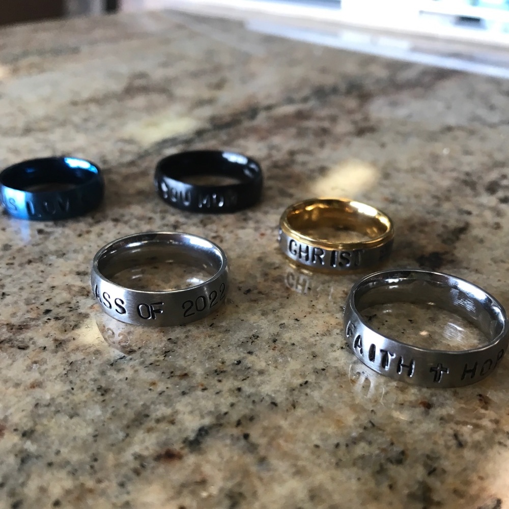 Personalized Name Rings - Picture 2 of 3